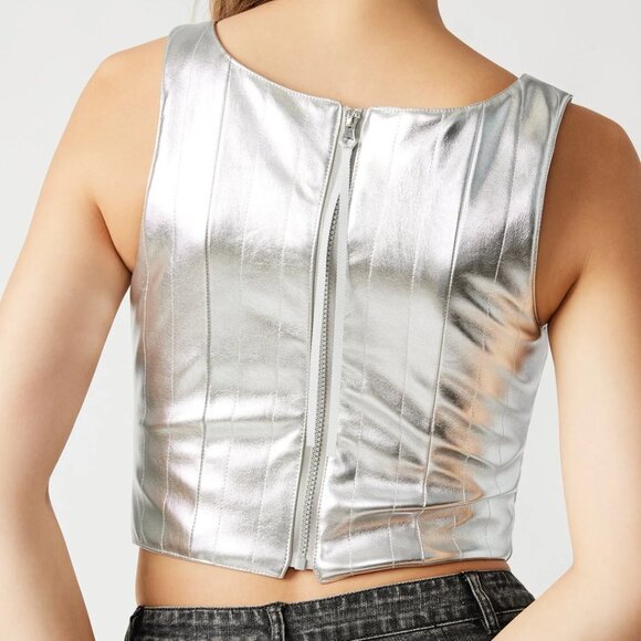 NWT Steve Madden Mallika Top Size S - Picture 3 of 9